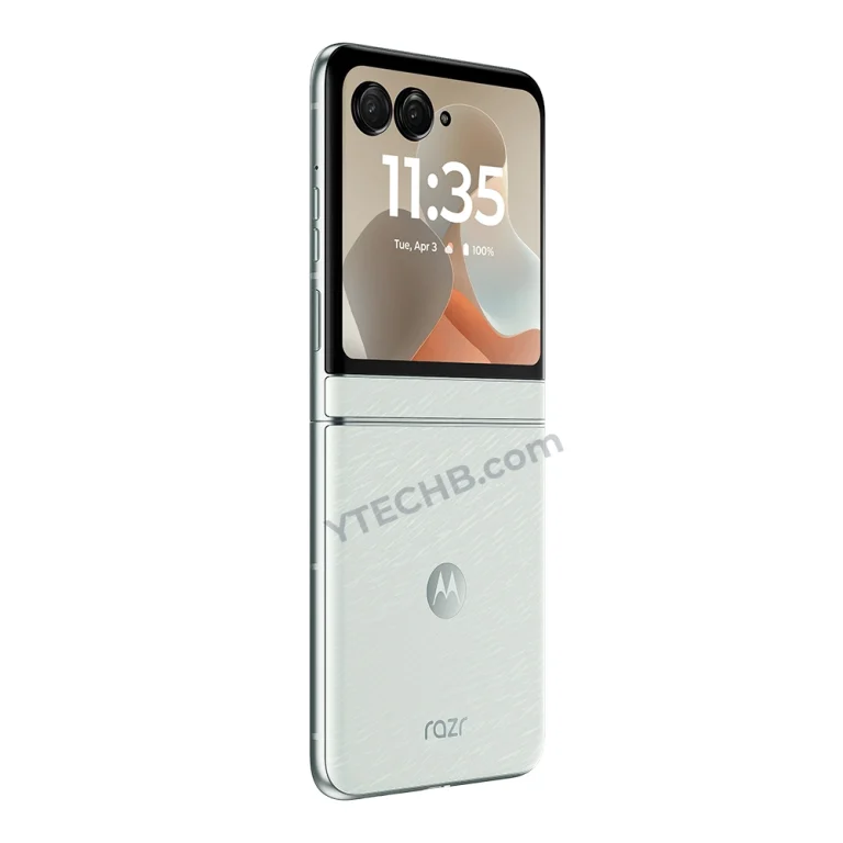 Motorola Razr 60 Pantone Hellst Himmel und Leck 5