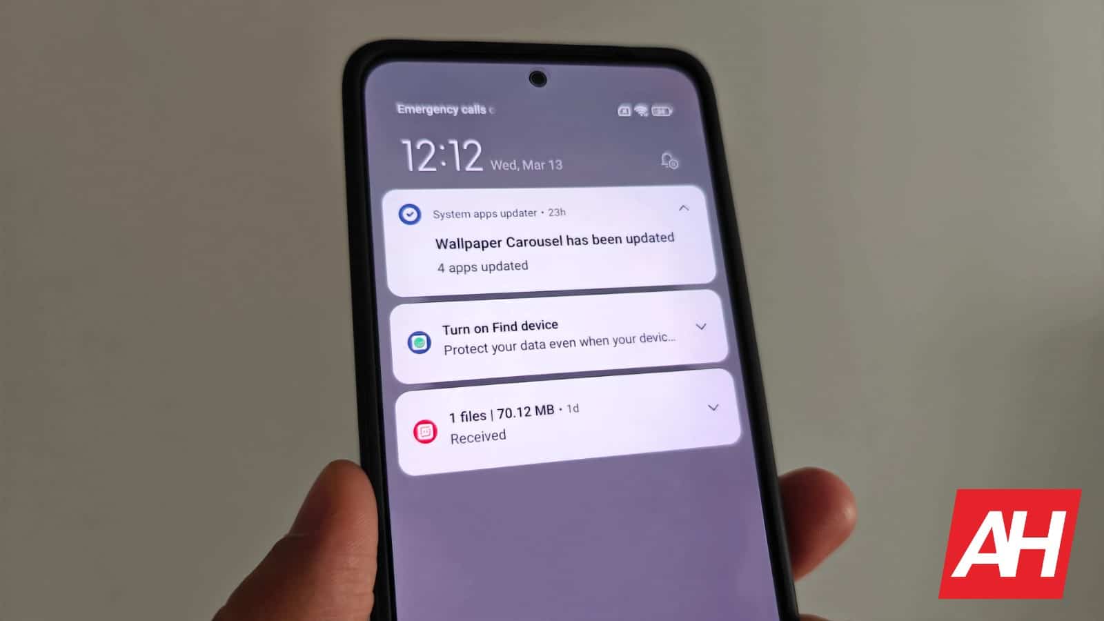Ah Xiaomi Redmi Anmerkung 13 4G und 5G UI 2