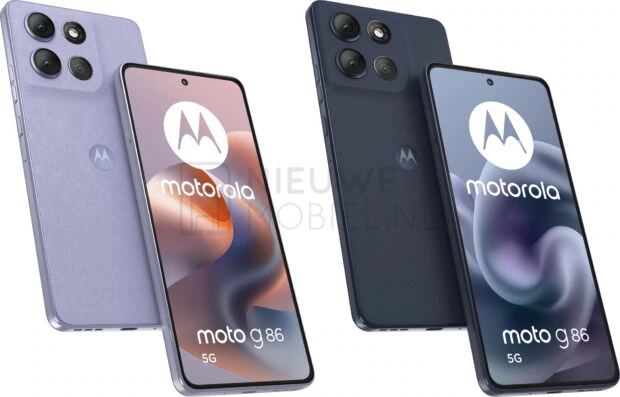 Motorola Moto G86 5G Render Leck 2