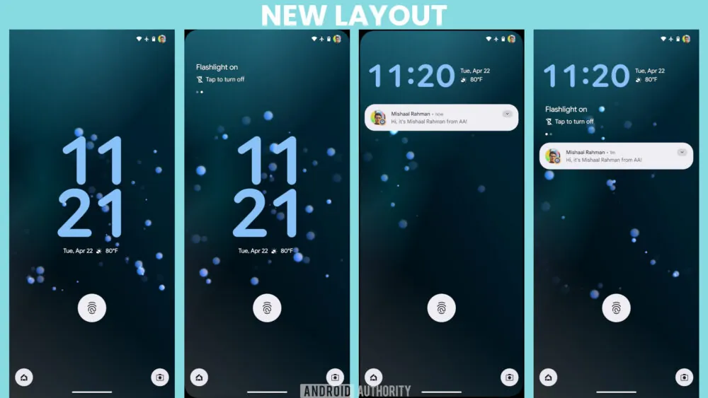 Google Pixel New Sperre Bildschirm Android 16