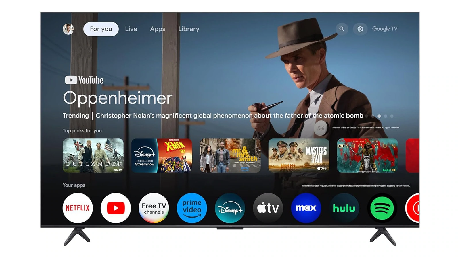 TCL QM6K TV
