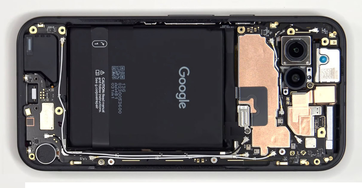 Das Google Pixel 9A erhält ein Teardown -Video
