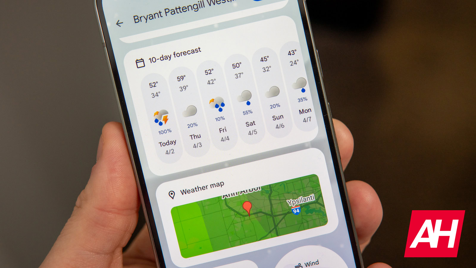 Google stellt nach mysteriöser Verschwinden leise die Wetterkarte in Pixel Weather App wieder her