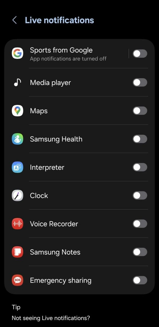 Jetzt Bar One UI 7 Einstellungen 6 skaliert