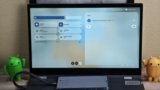 Statusleiste der Android -Desktop -Modus 1