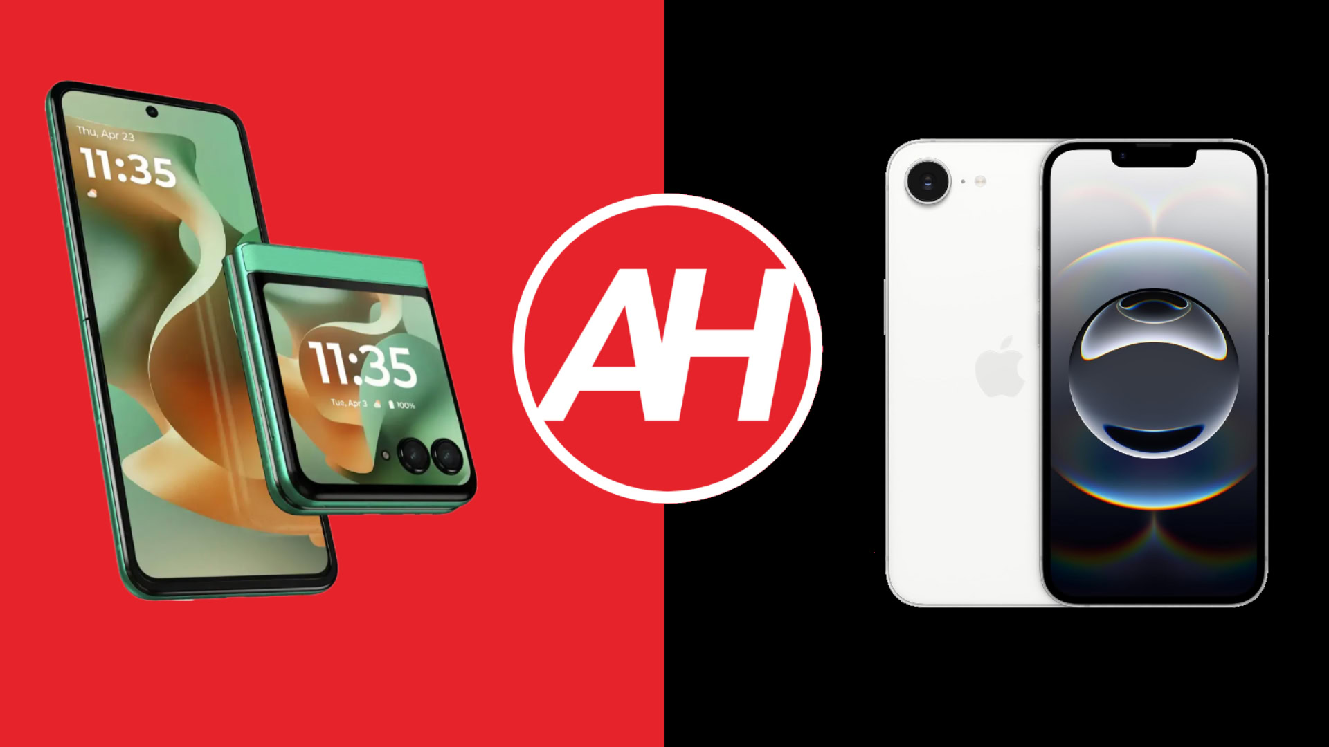 Telefonvergleiche: Motorola Razr 2025 gegen Apple iPhone 16e