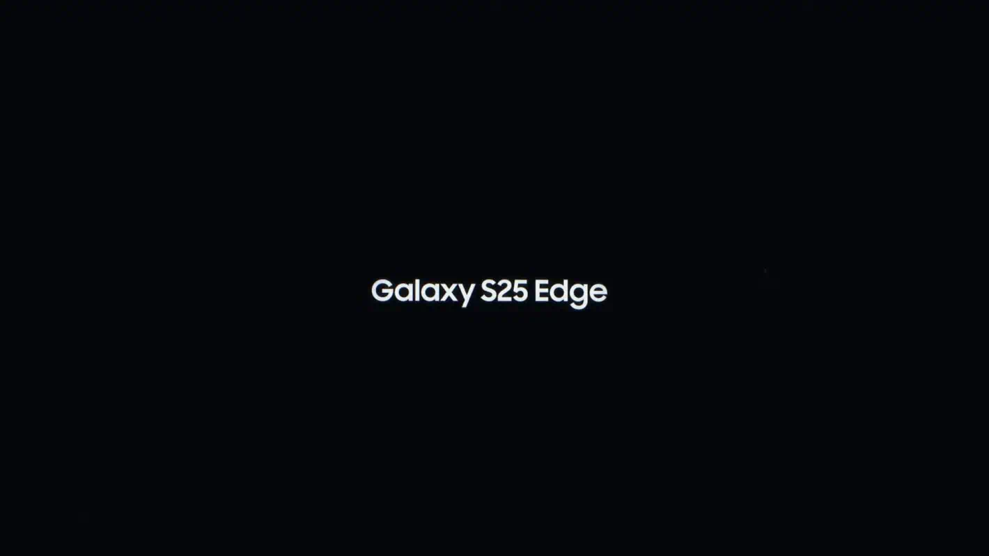 Galaxy S25 Edge Text