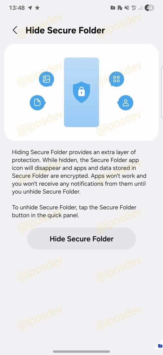 One UI 8 Secured Ordner 2 durchgesickert