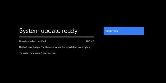 Google TV Streamer UTTK 250305 003 Update 3