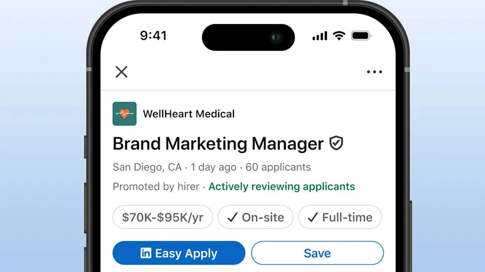 LinkedIn überprüft aktiv die Anwendungs ​​-Tracker -Funktion