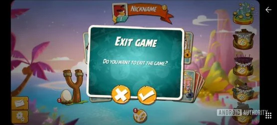 Android Auto Angry Birds verlassen sich