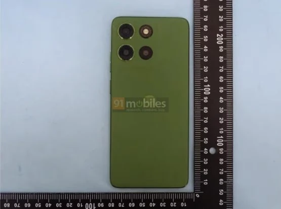 Motorola Moto G56 Live -Bild grün