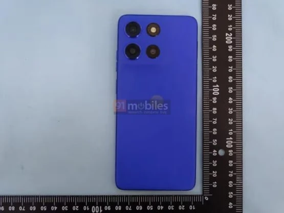 Motorola Moto G56 Live Image Blau