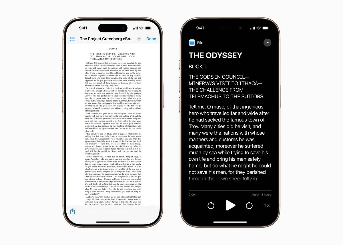 Apple Barrierefreiheit iOS 19 1