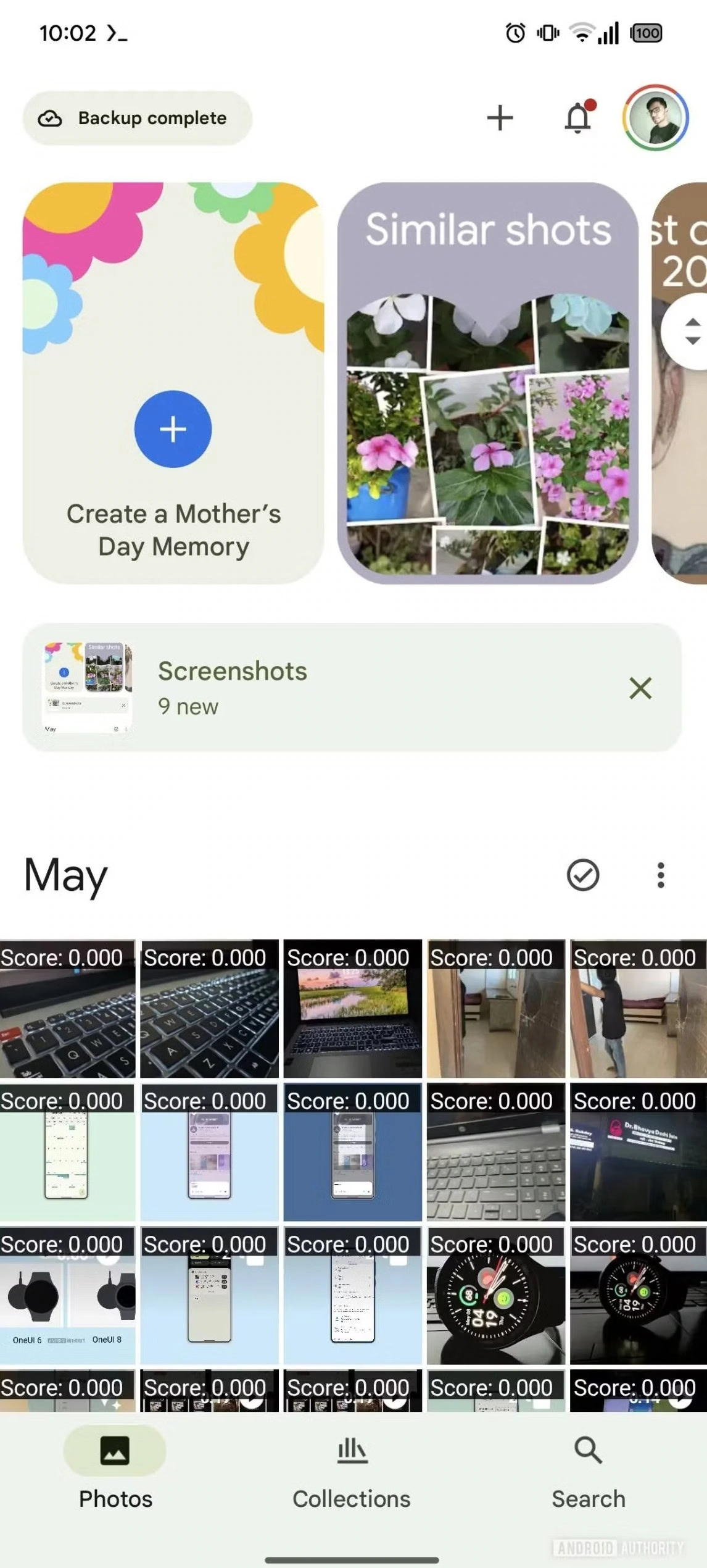Neue Google -Fotos Backup 2
