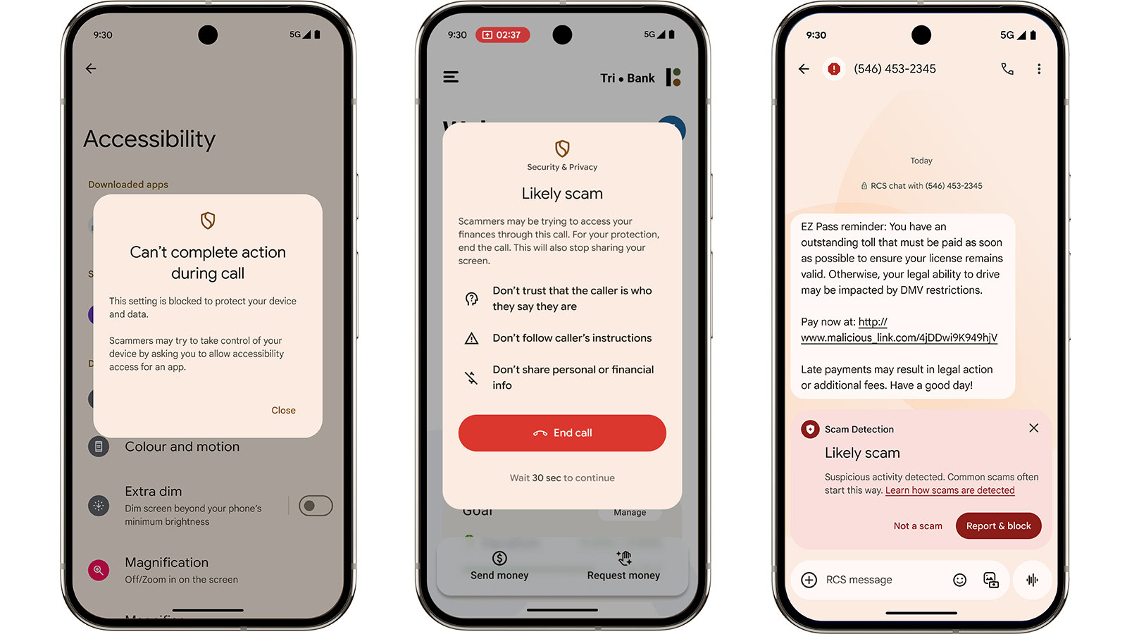 Der neue Android -Schutz von Google könnte Sie vor diesem gefälschten Mautbetrug bewahren