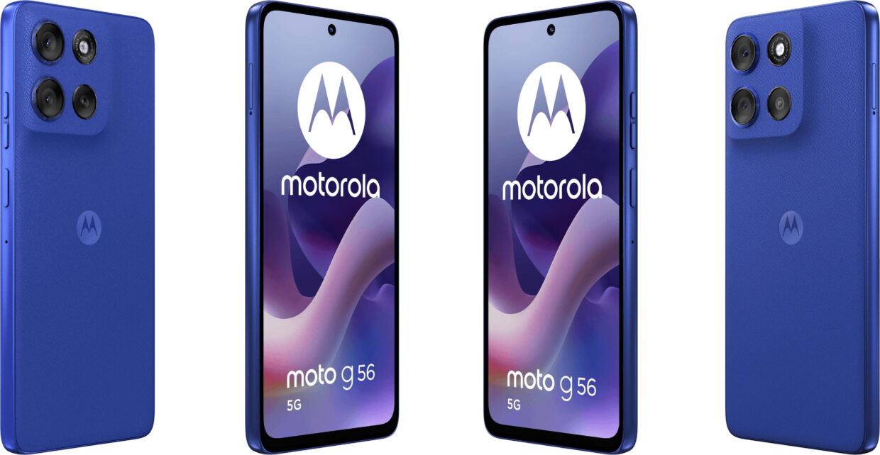 Moto G56 durchgesickerte Bilder enthüllen Design aus jedem Blickwinkel