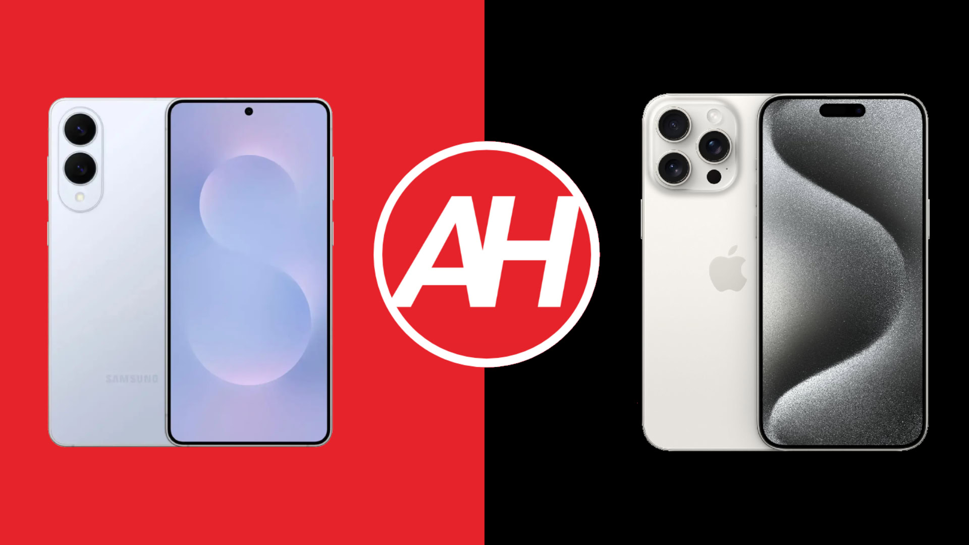 Telefonvergleiche: Samsung Galaxy S25 Edge gegen Apple iPhone 15 Pro Max