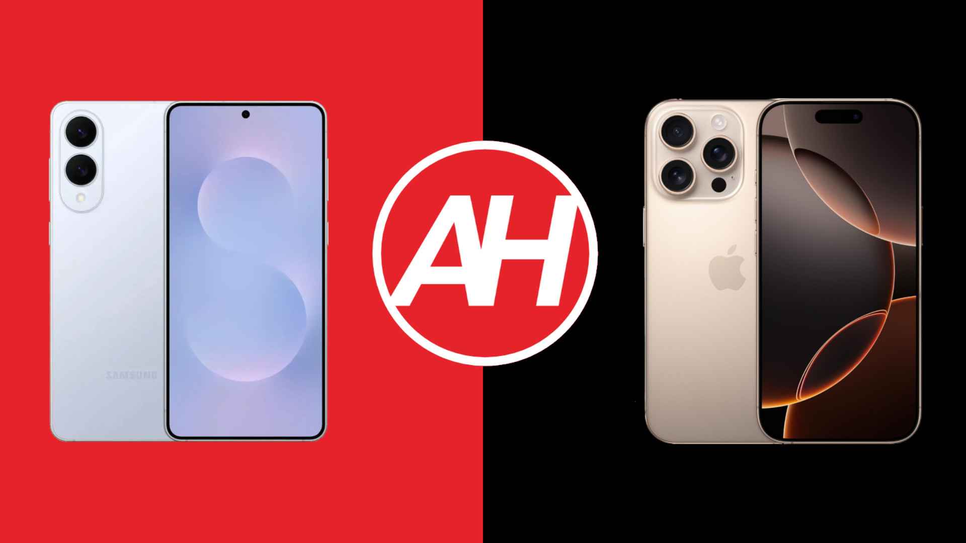 Telefonvergleiche: Samsung Galaxy S25 Edge gegen Apple iPhone 16 Pro Max