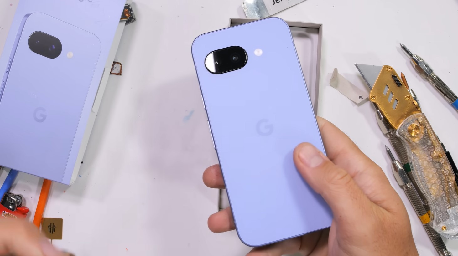 Zerkratzt, verbrannt, gebogen: Pixel 9A -Haltbarkeitsergebnisse sind in