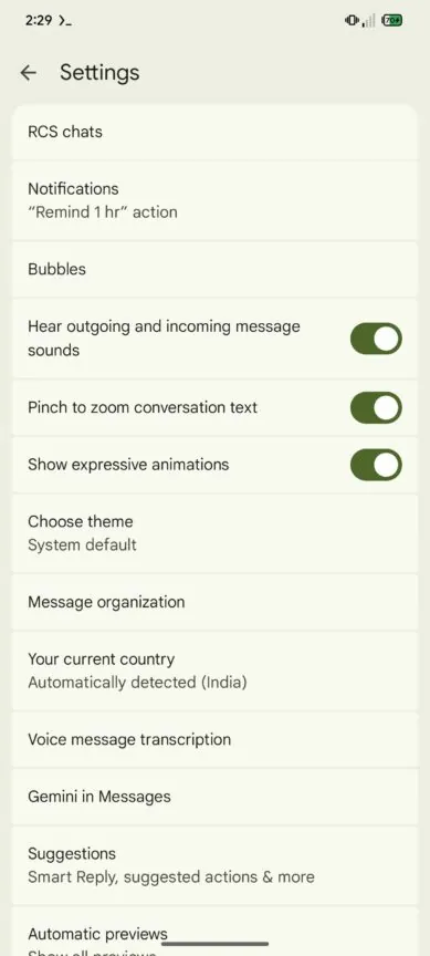 Google Messages Material 3 Ausdrucksstark (2)