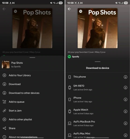 Spotify Download Musik Uhren