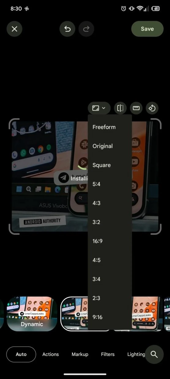 Google Photos Editor Redesign Funktionen 2