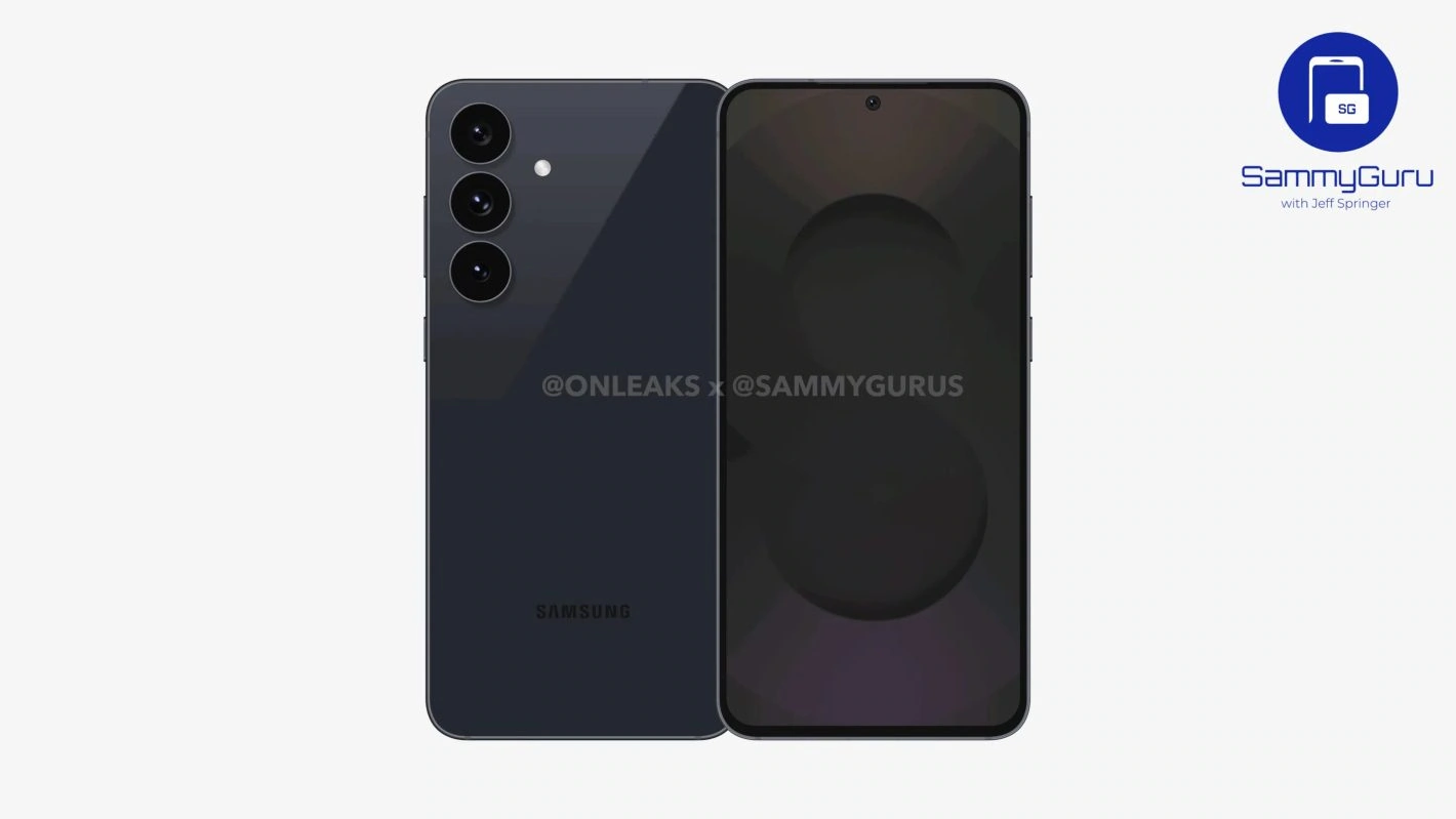 Samsung Galaxy S25 Fe durchgesickerte Renderschaften (1)