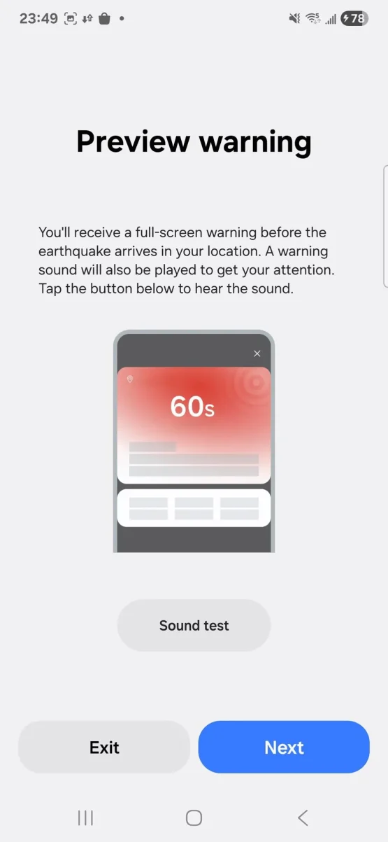 Samsung neues Erdbebenwarnungssystem 6