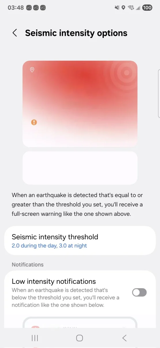 Samsung neues Erdbebenwarnungssystem 5