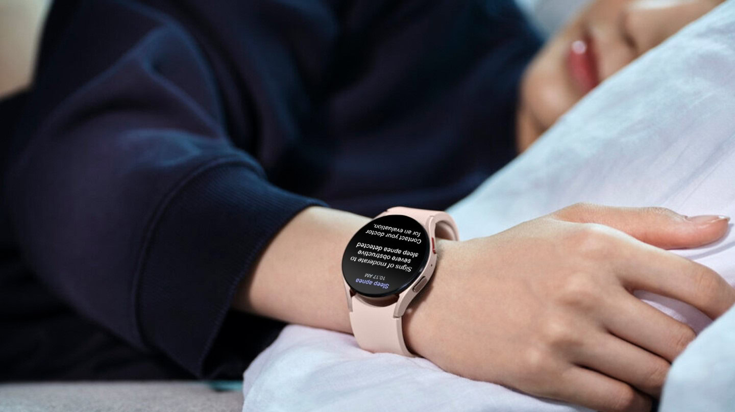 Die Schlafapnoe -Erkennung von Galaxy Watch ist jetzt in 70 Ländern erhältlich