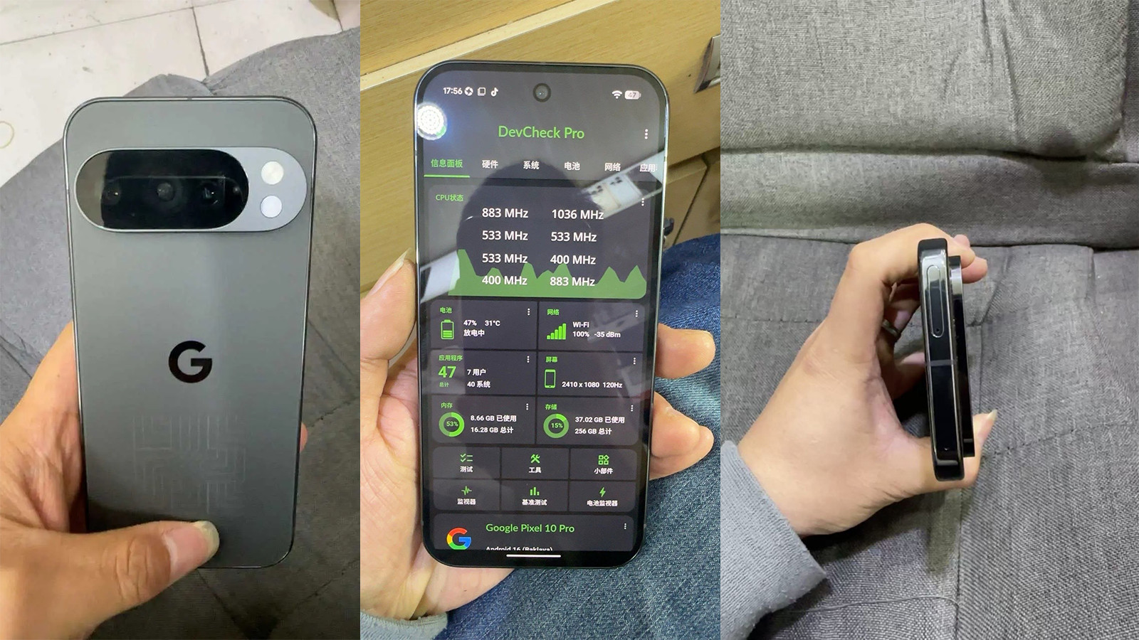 Durchgesickertes Pixel 10 Pro -Prototyp zeigt Google liebt es immer noch zu optimieren, was nicht kaputt ist