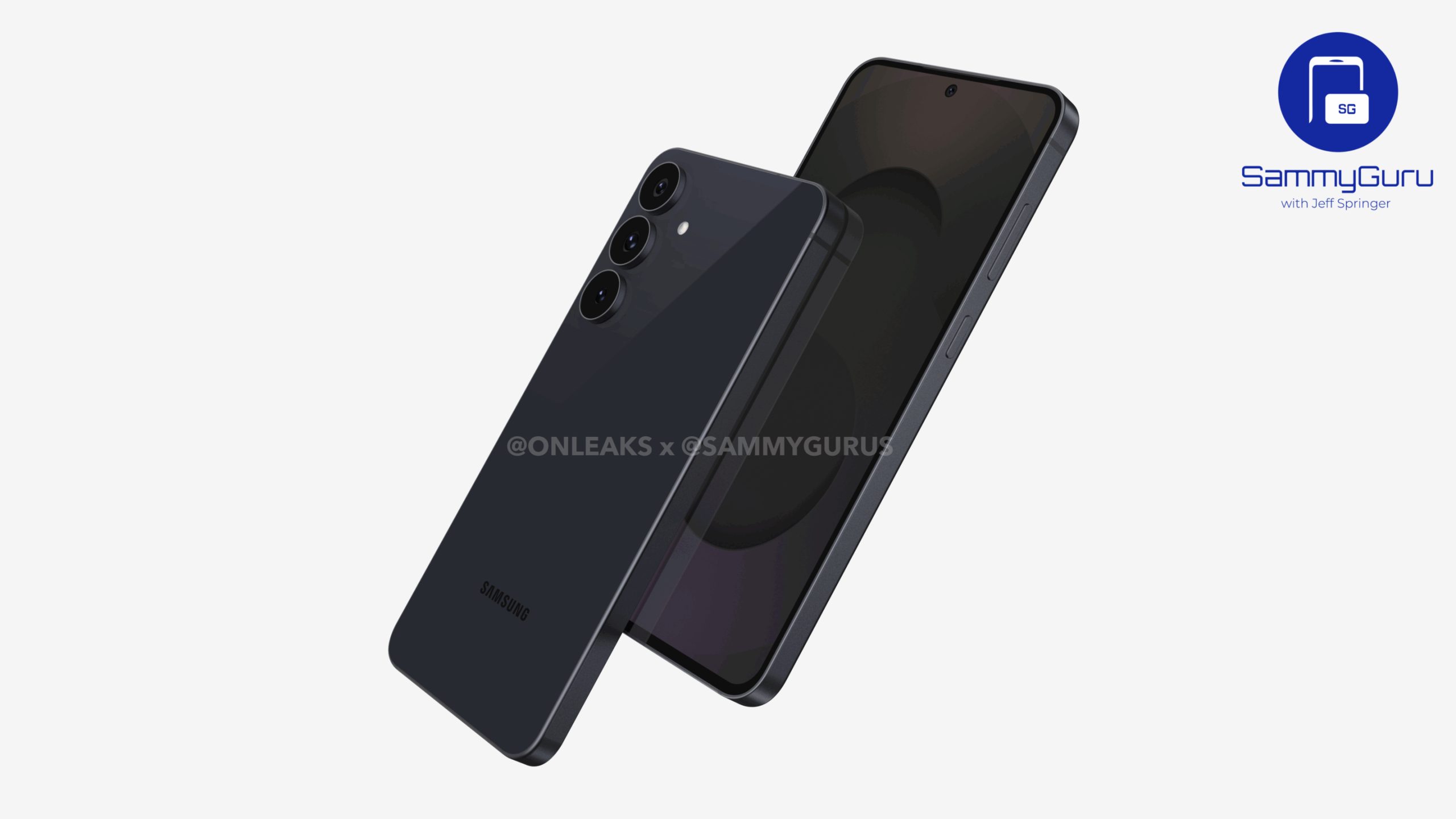 Galaxy S25 Fe Renders Leck mit dünnerem Design und schlankeren Lünetten