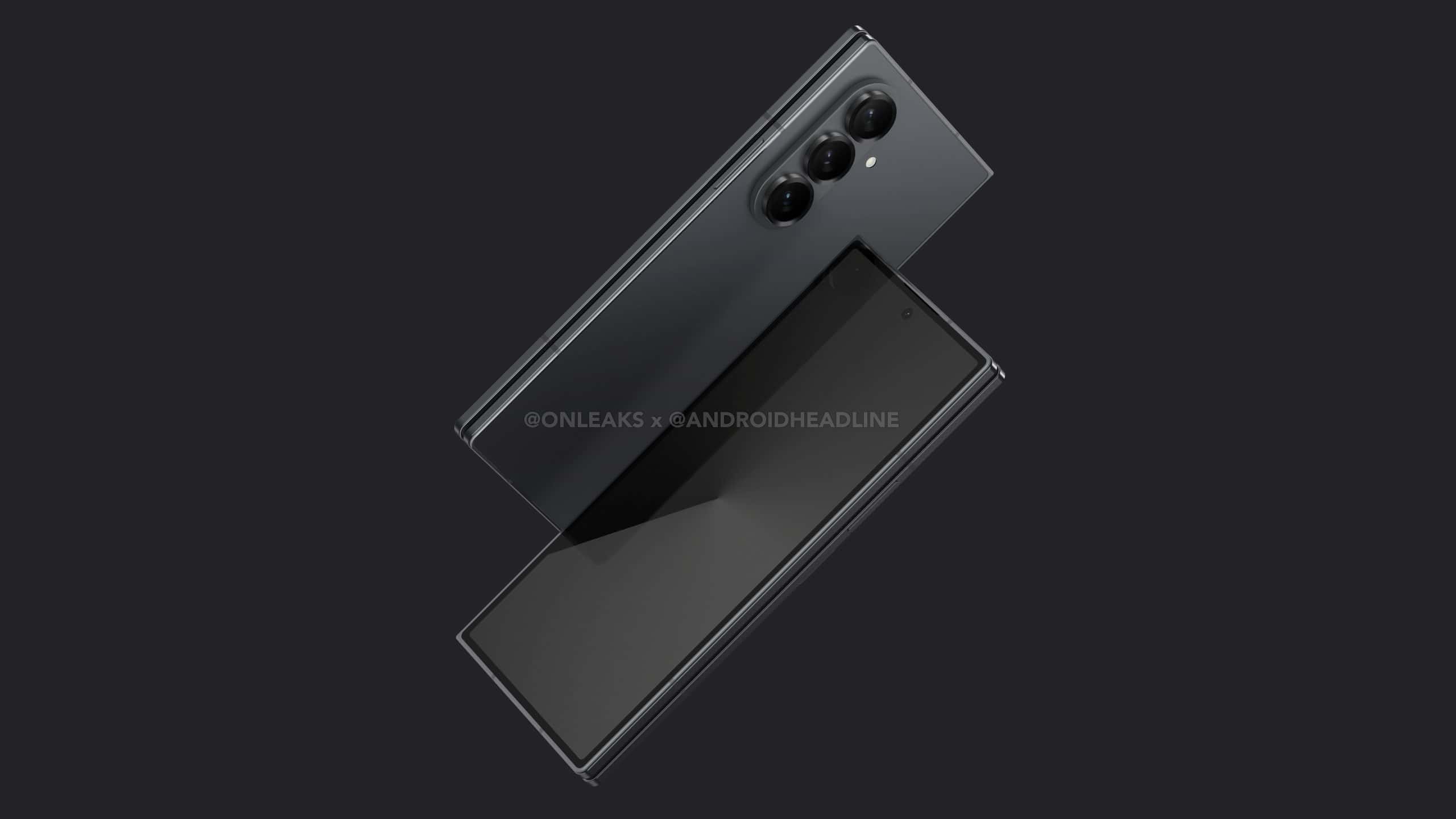 Leck zeigt Galaxy Z Fold 7 Speicher sowie eine fett neue Farboption