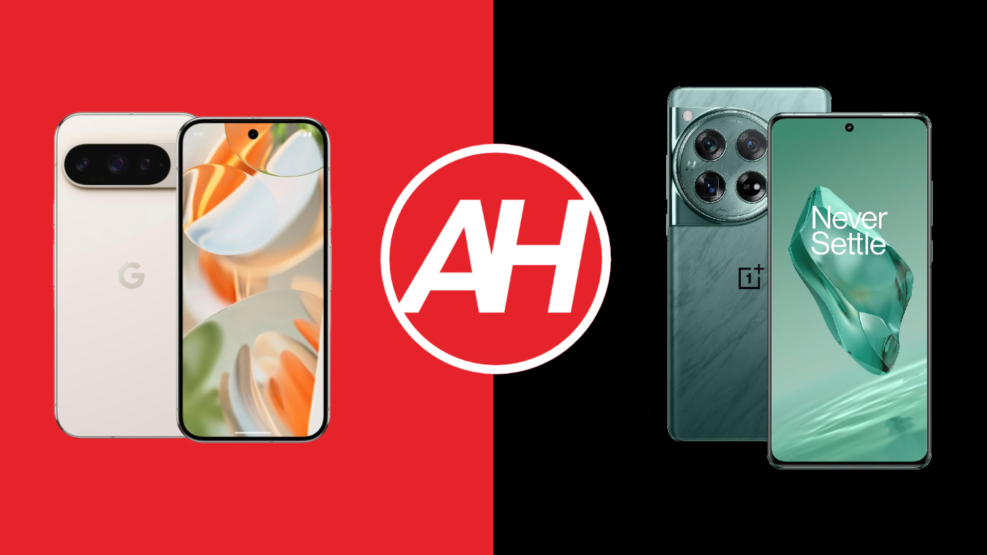 Telefonvergleiche: Google Pixel 9 Pro vs OnePlus 12 Spezifikationen