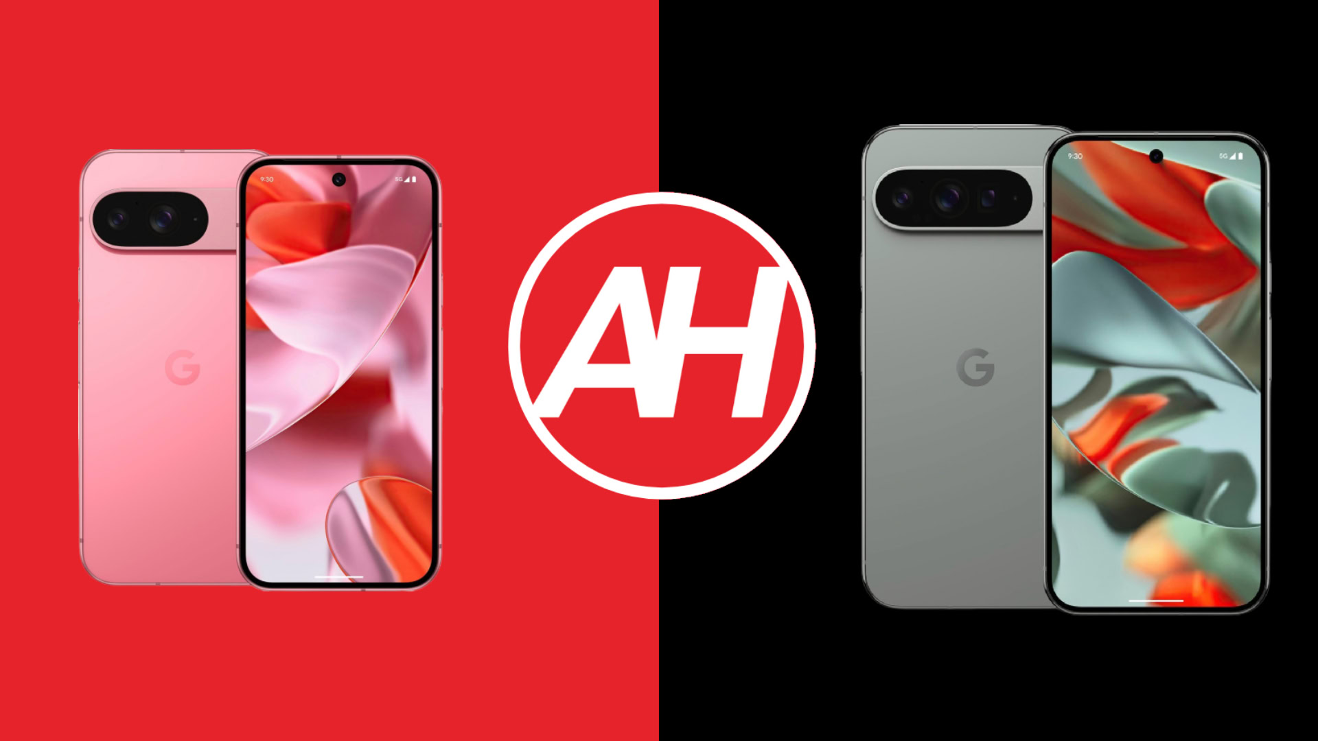Telefonvergleiche: Google Pixel 9 gegen Google Pixel 9 Pro XL -Spezifikationen