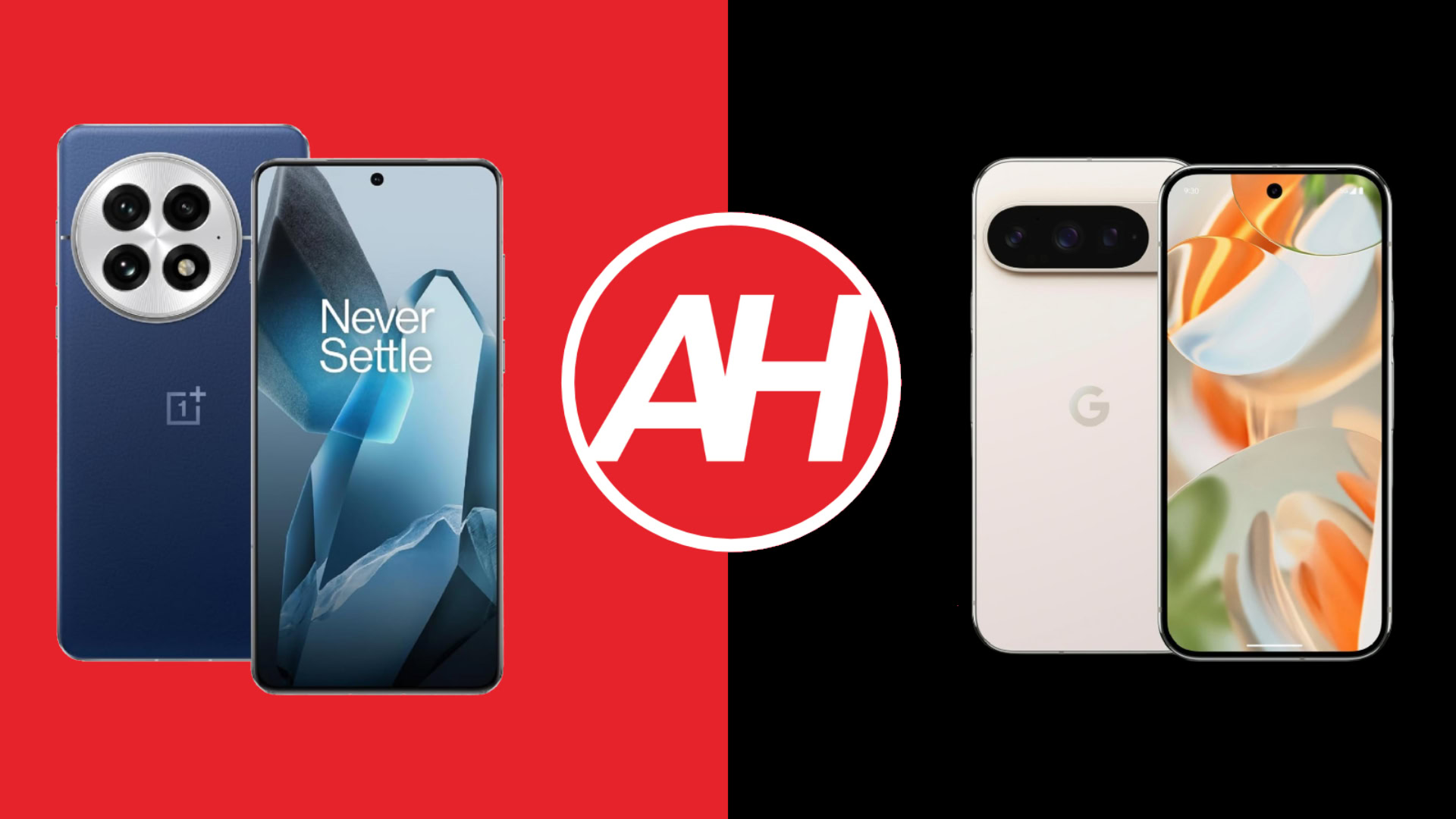 Telefonvergleiche: OnePlus 13 gegen Google Pixel 9 Pro -Spezifikationen