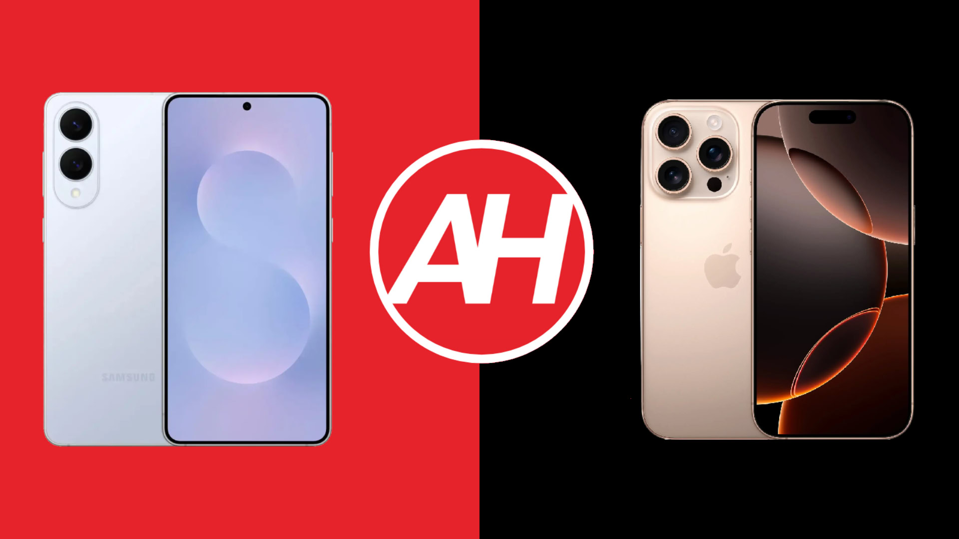Telefonvergleiche: Samsung Galaxy S25 Edge gegen Apple iPhone 16 Pro