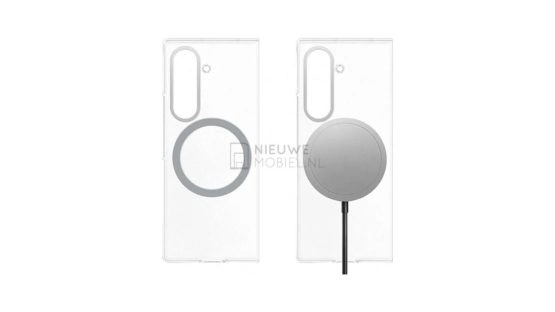 Samsung Galaxy Z Fold 7 Clear Magnet Case (2)