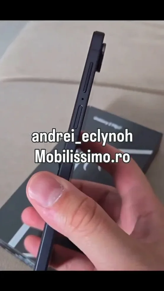 Galaxy Z Flip 7 Hände auf Video -Screenshots 4