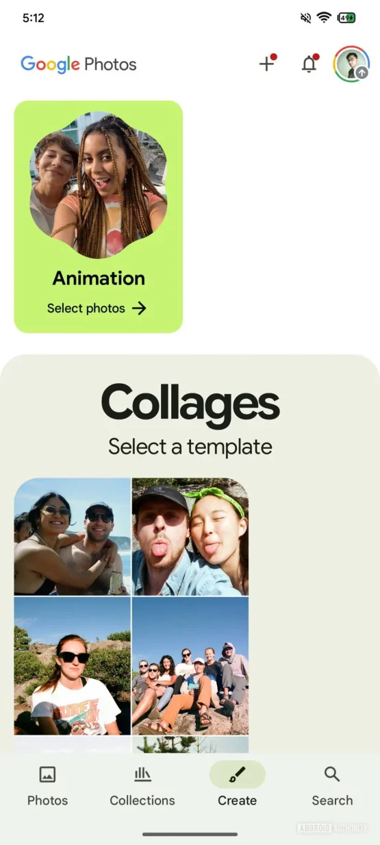 Google Fotos erstellen Registerkarte Leck 3