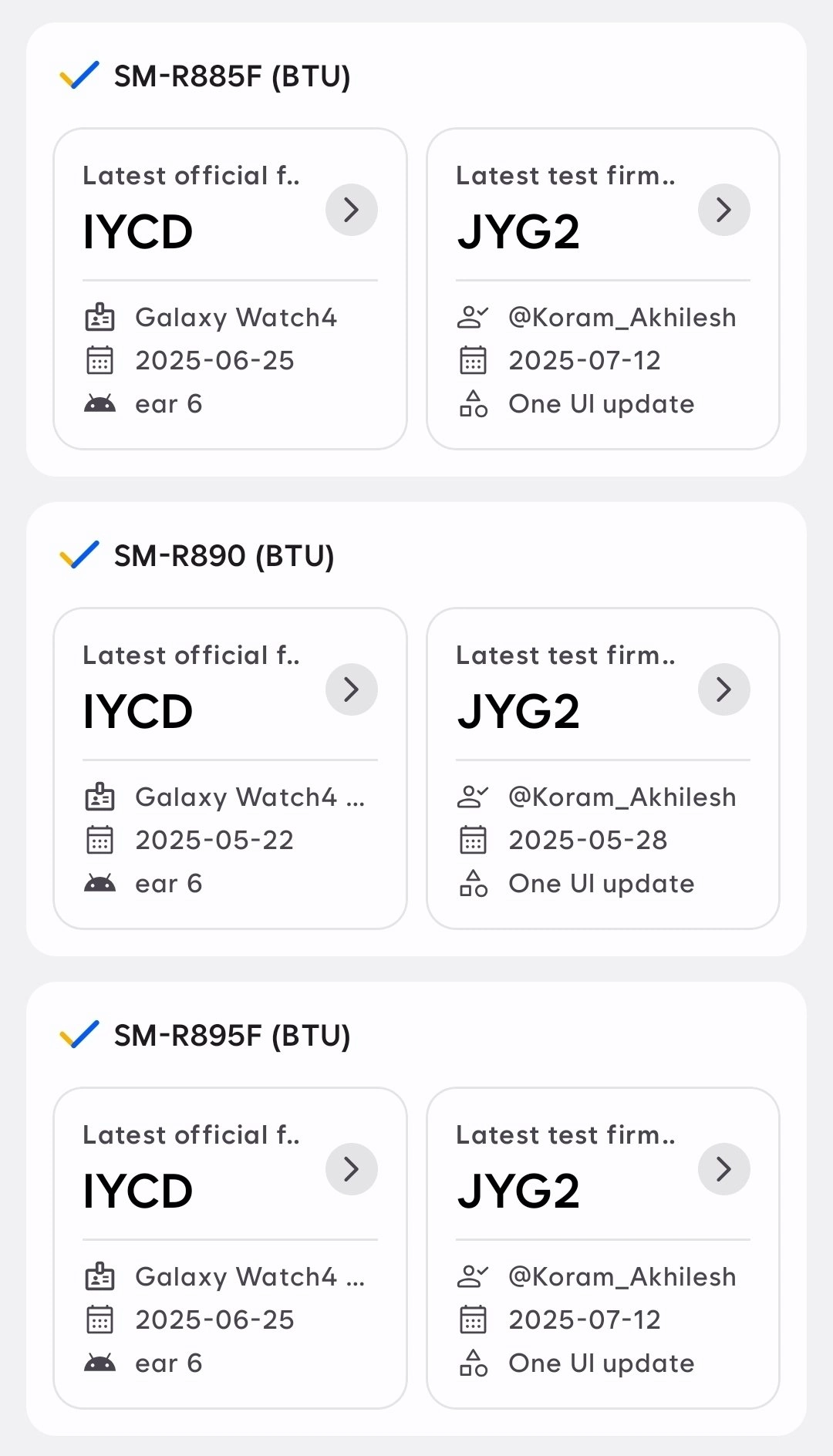 Galaxy Watch 4 Wear OS 6 2