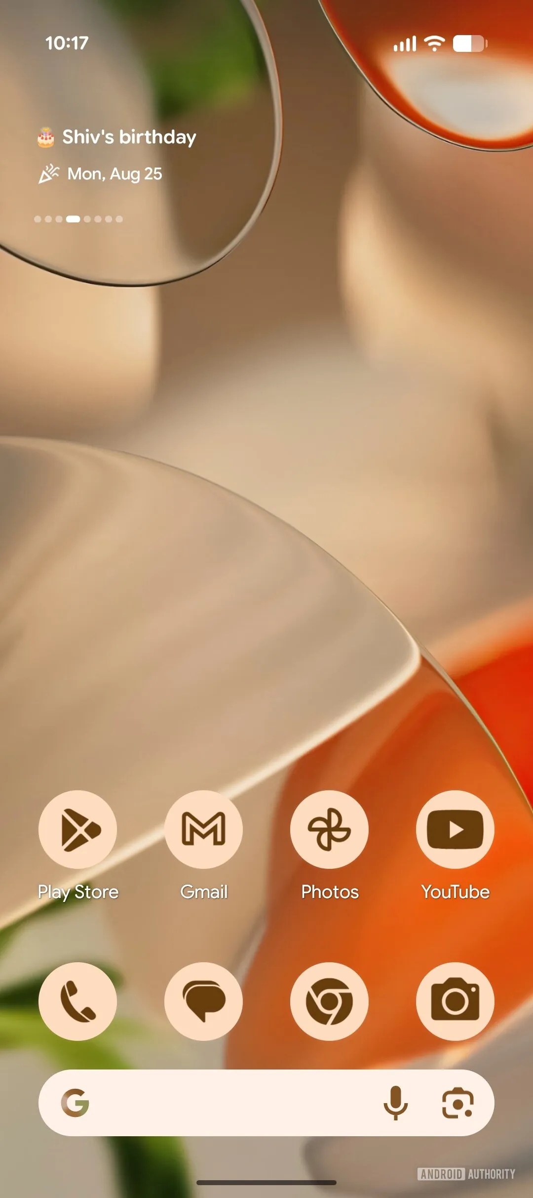 Google Pixel Gemini Space Startbildschirm Bilder 3