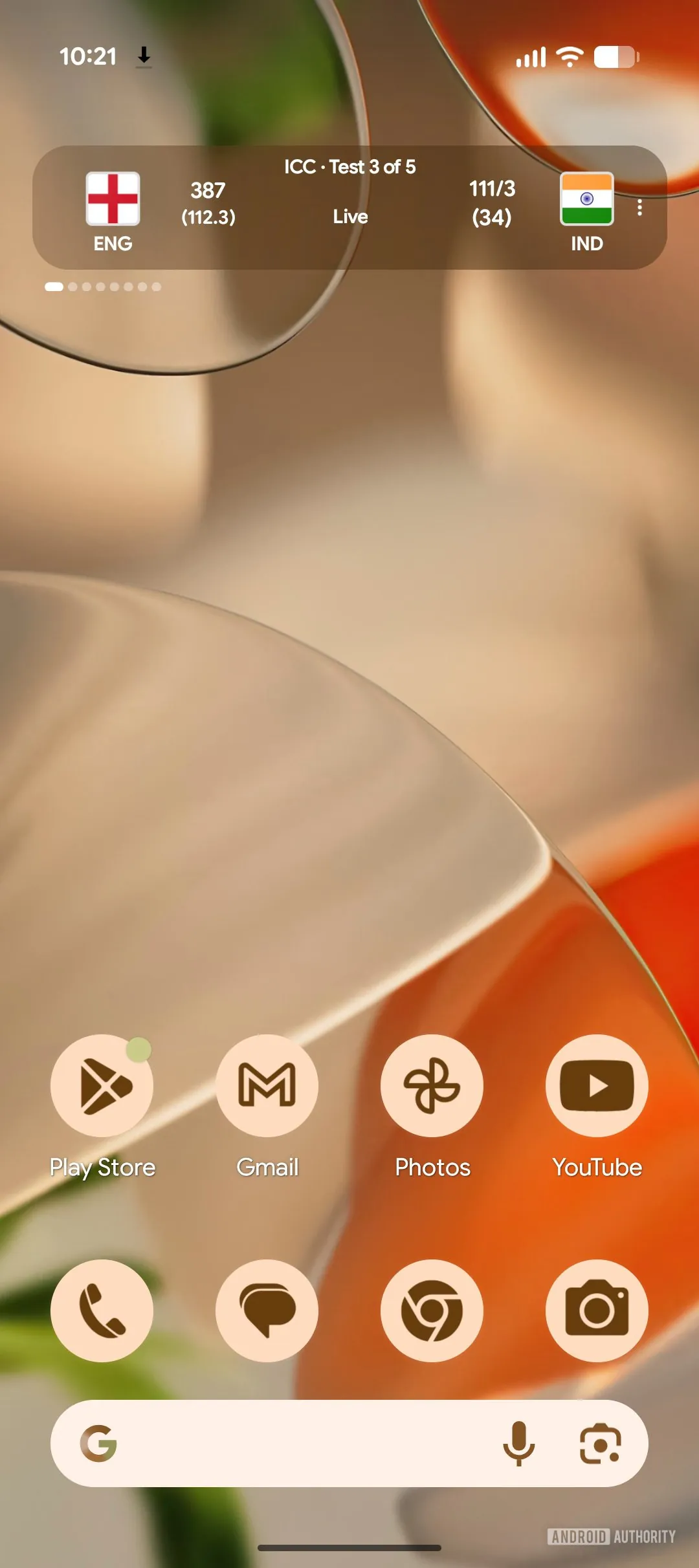 Google Pixel Gemini Space Startbildschirm Bilder 2