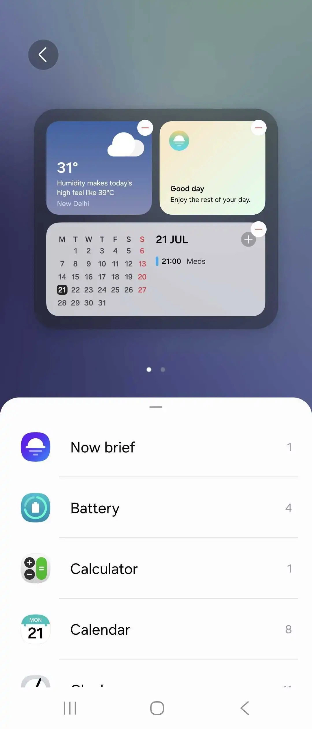 Multistar Launcher Widget 3