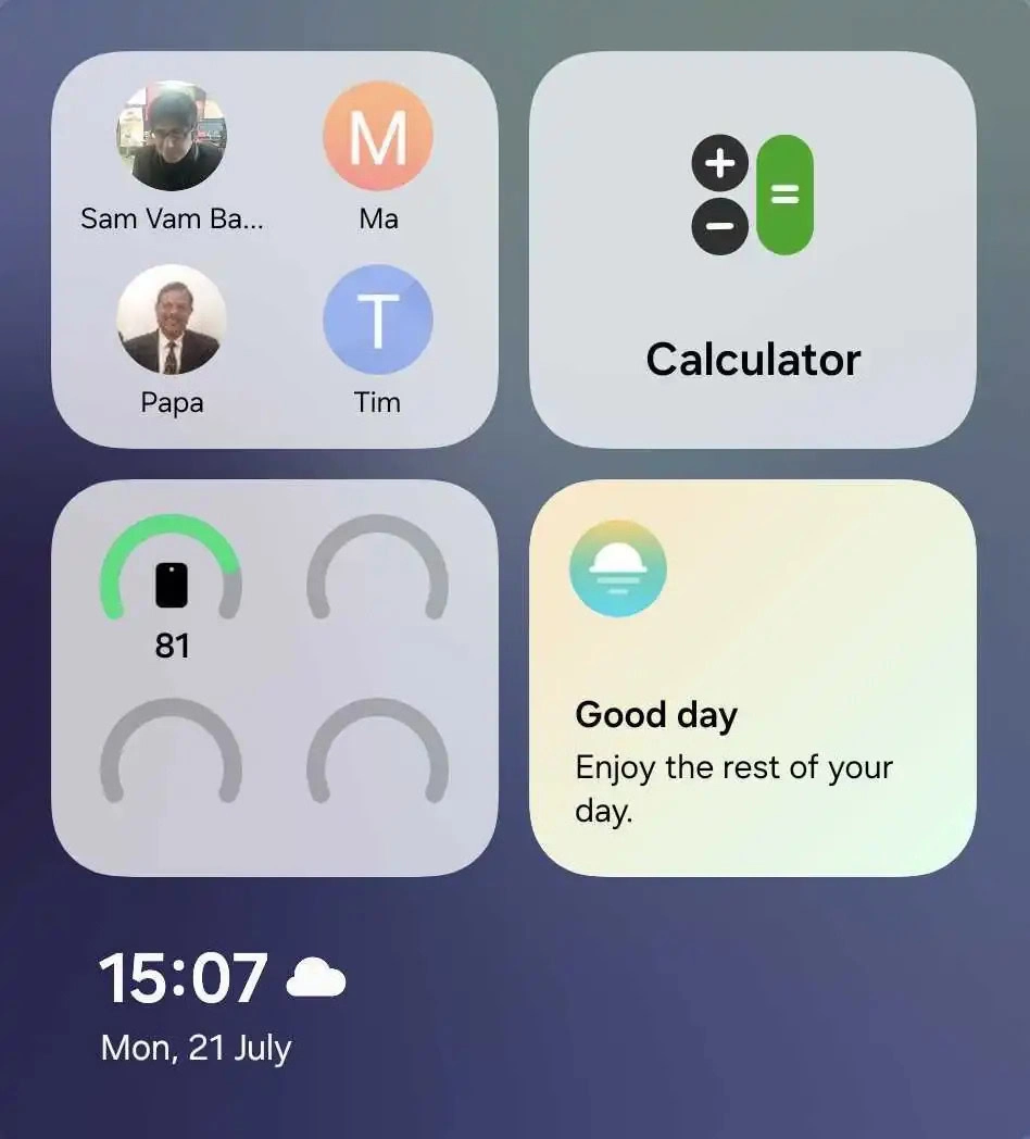 Multistar Launcher Widget 1