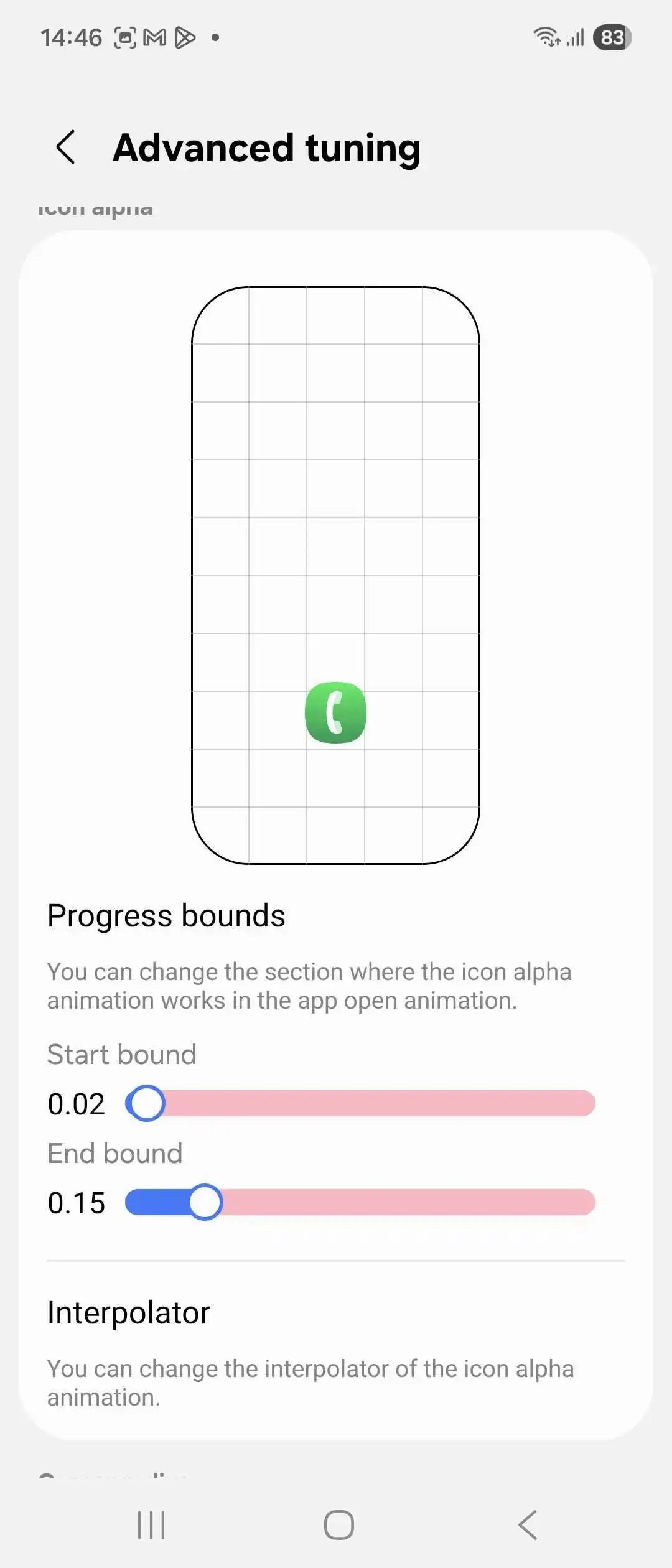 Home Up One UI 8 App Animationen 2