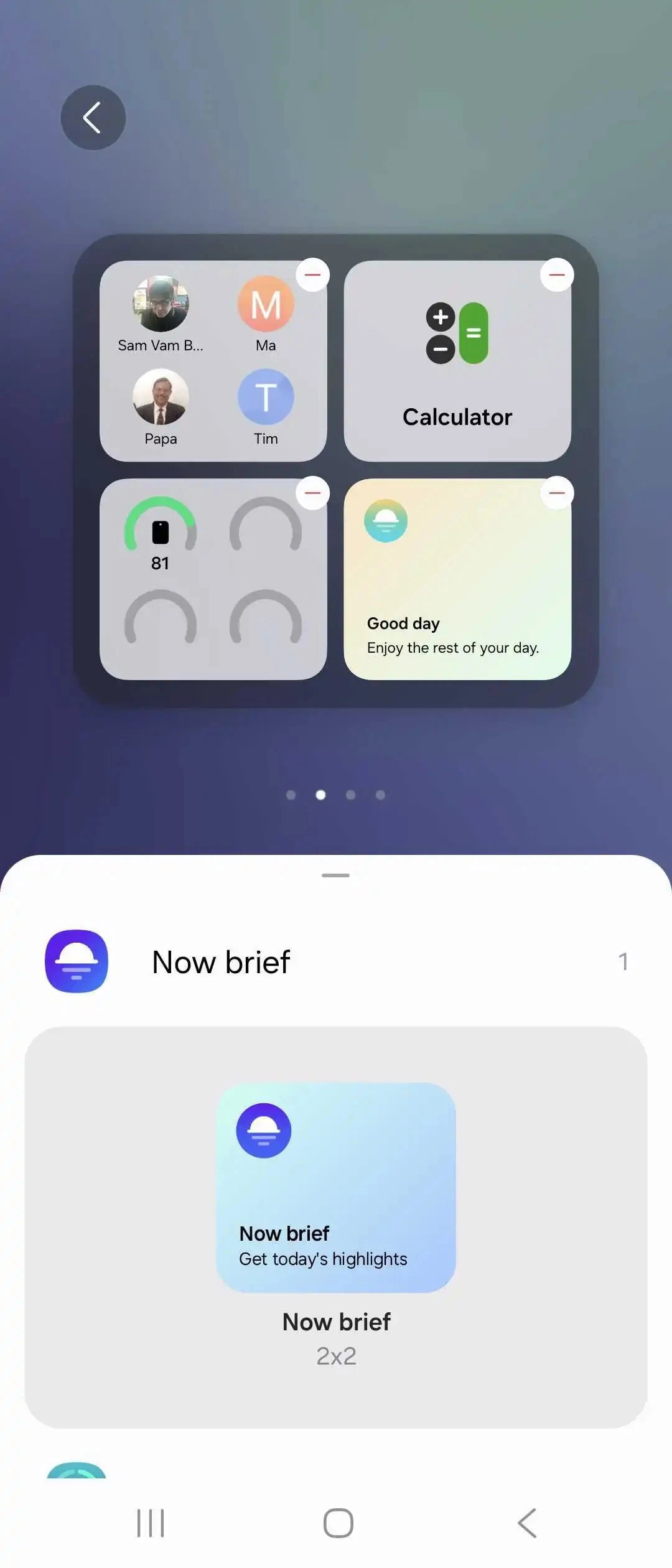 Multistar Launcher Widget 2