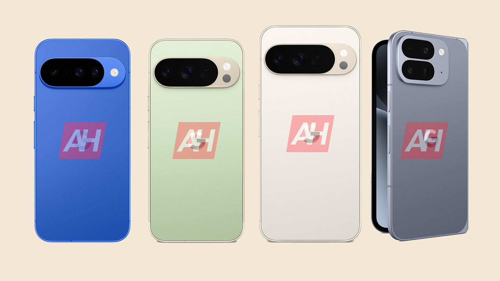 Exklusiv: Offizielle Dimensionen der Google Pixel 10 -Serie -Serie
