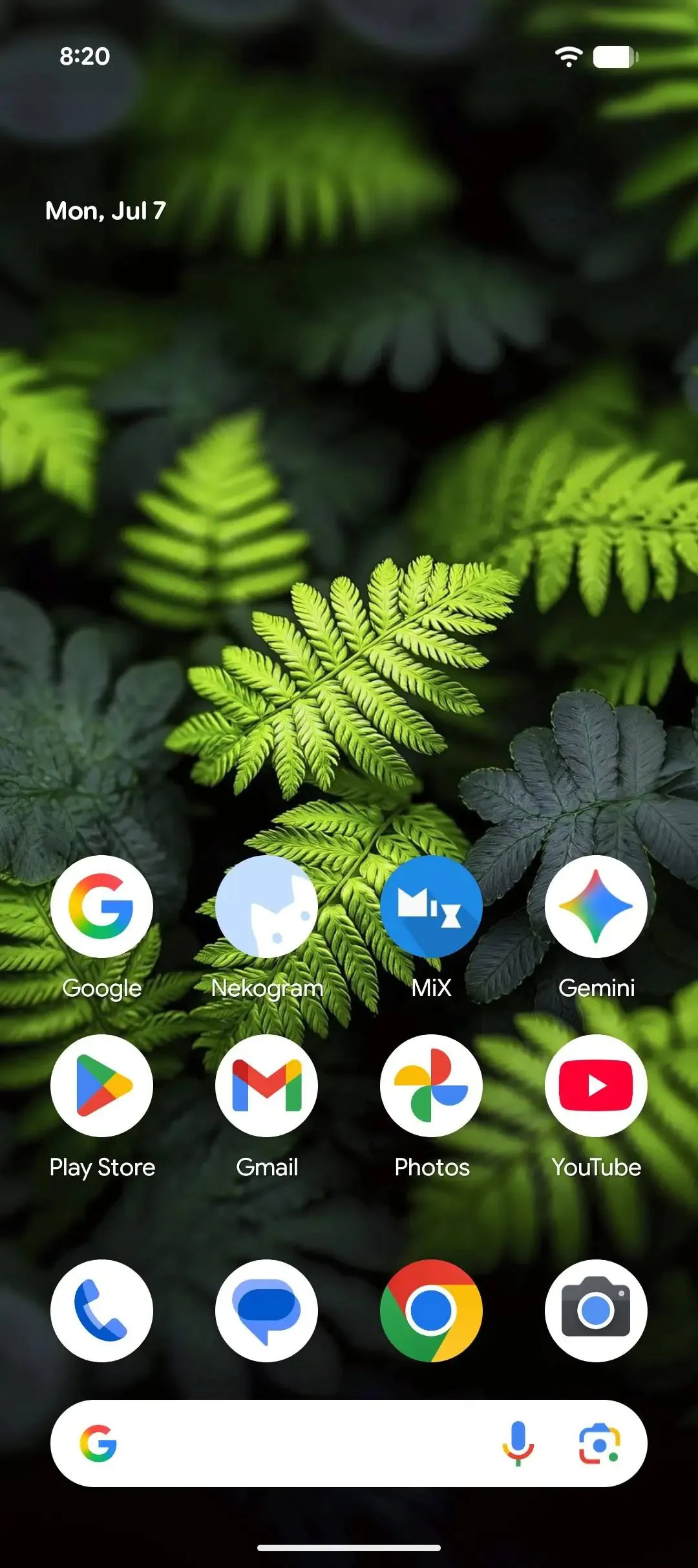Pixel Launcher AI -Modus Umschalten AA 4